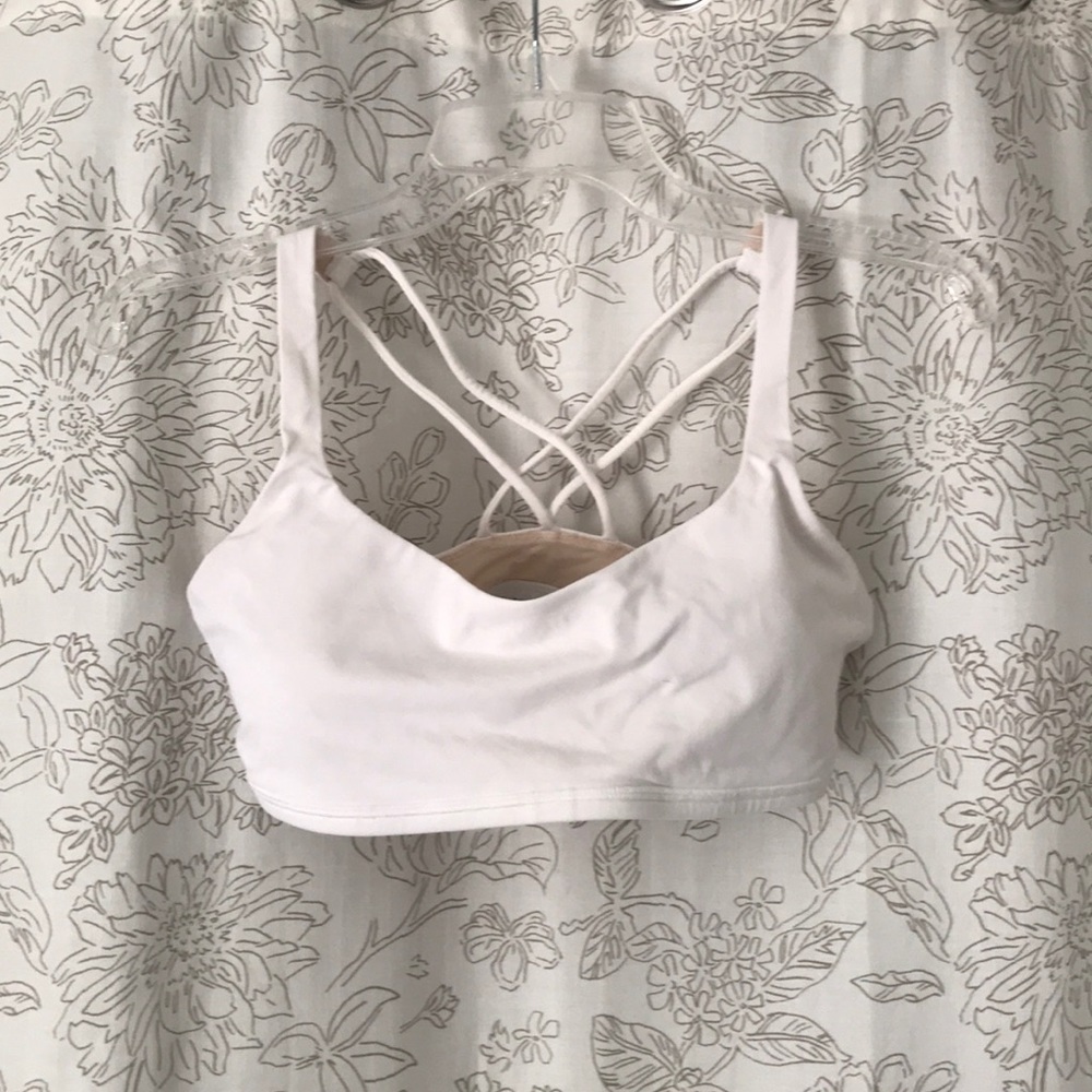 Lululemon White bra